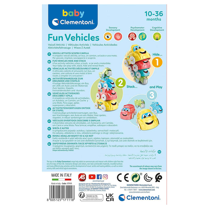 Baby Clementoni Fun Vehicles