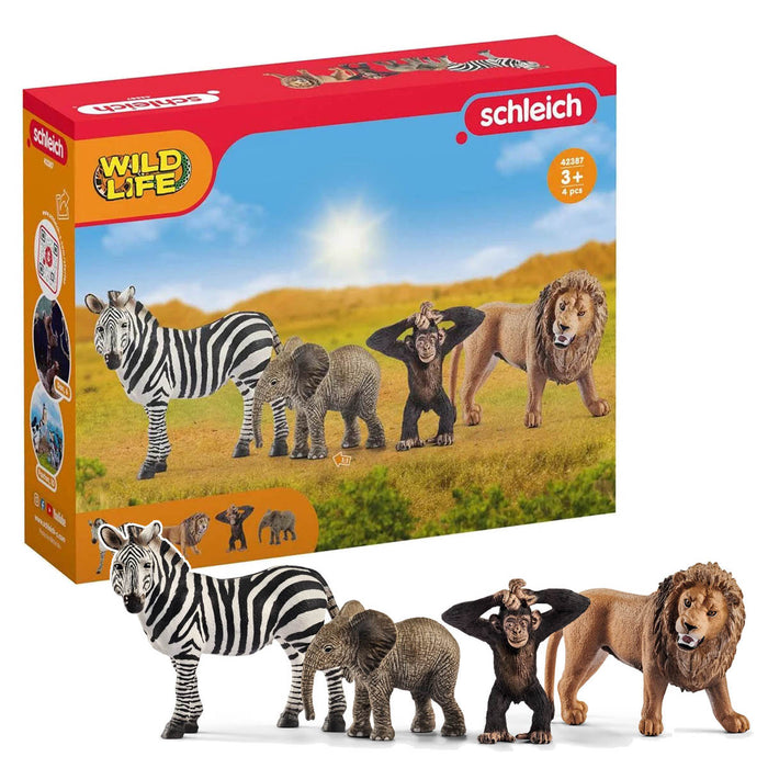 Schleich Wild Life Starter Set Figures