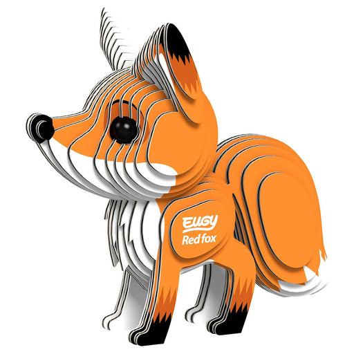 EUGY Red Fox 3D Cardboard Model Kit