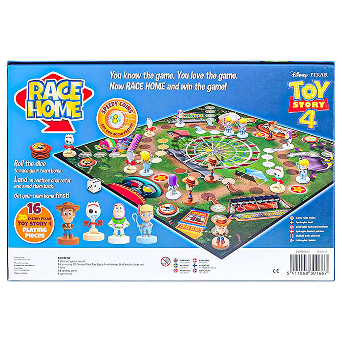 Disney Toy Story 4 Race Home Board Game