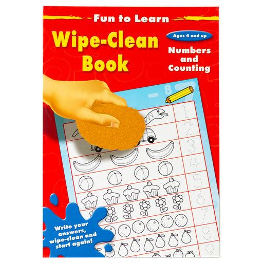 Fun To Learn Wipe Clean Book Numbers & Counting