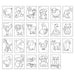 Orchard Toys Animals Sticker Colouring Book