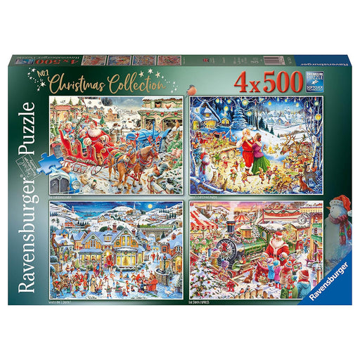 Ravensburger Roy Trower Christmas Collection No.2 4 x 500 Piece Jigsaw Puzzle