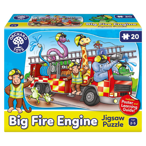 Orchard Toys Big Fire Engine 20 Piece Jigsaw Puzzle 