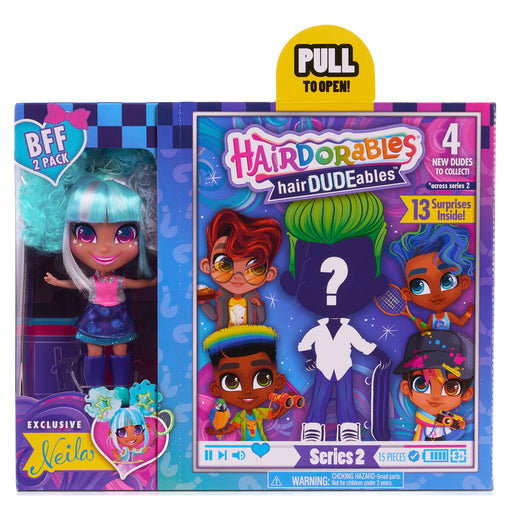 Hairdorables HairDUDEables Series 2 Mystery Figures (styles vary)