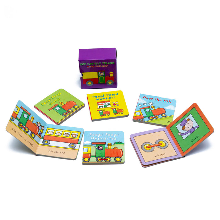 My Little Train Mini Library Board Books Set of 6