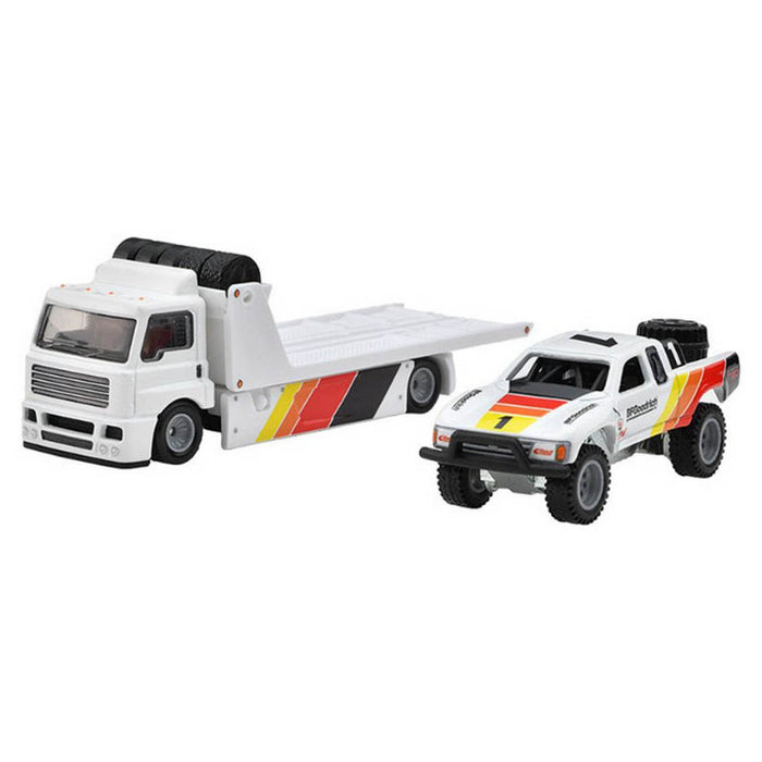 Hot Wheels Car Culture: Team Transport: Fleet Street and Toyota Off-Road Truck