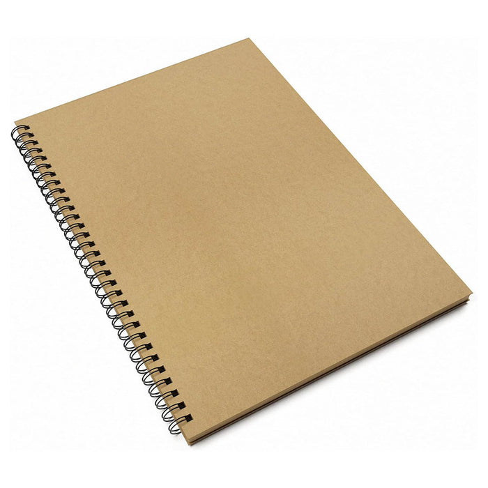  Silvine A3 Kraft Twin Wire Sketch Book 80 Pages