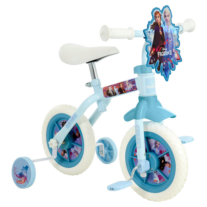 Disney Frozen 2 2 in 1 10 Bike Booghe