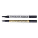 Pilot Super Color Permanent EF Marker Silver/Gold (2 Pack)