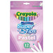 Crayola Super-Tips Pastel Markers (12 Pack)