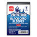 Black Trading Card Sleeves Protectodon (100 Pack)