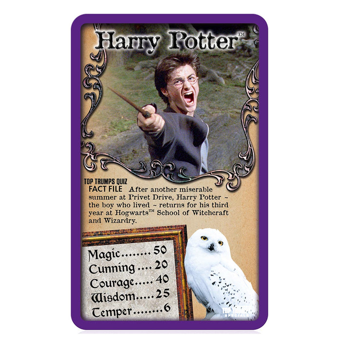 Harry Potter And The Prisoner Of Azkaban Top Trumps Specials Card Game