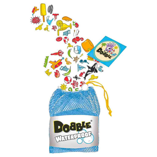 Dobble Waterproof Card Game Beach Edition 