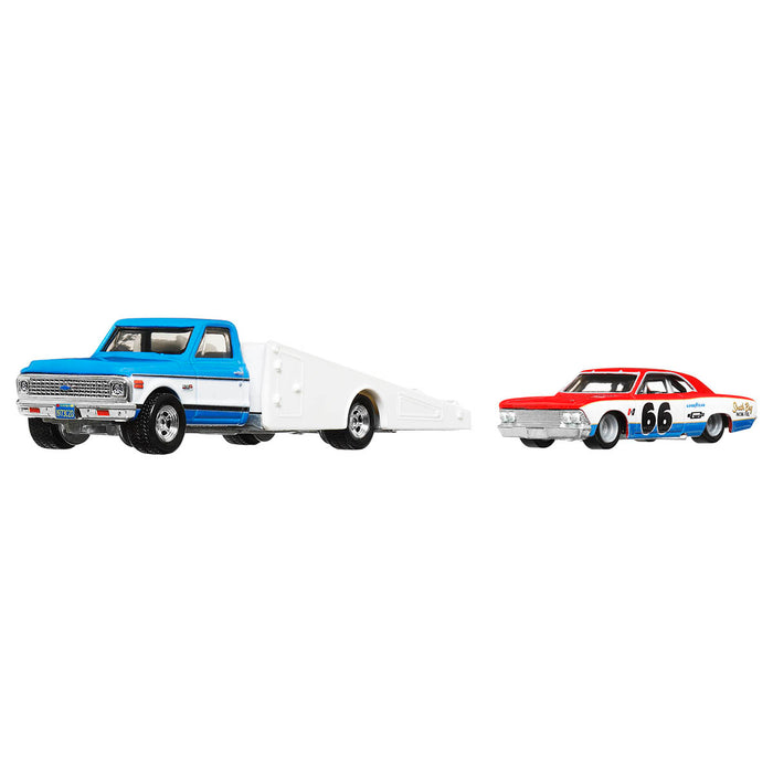 Hot Wheels Car Culture: Team Transport '66 Chevelle with '72 Chevy Ramp Truck