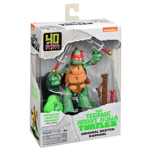 The Teenage Mutant Ninja Turtles Original Sketch Raphael 40th Anniversary Figure