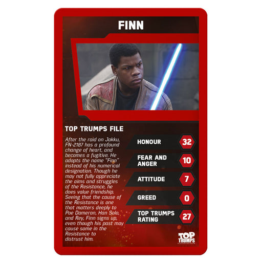 Star Wars: The Force Awakens Top Trumps Card Game 