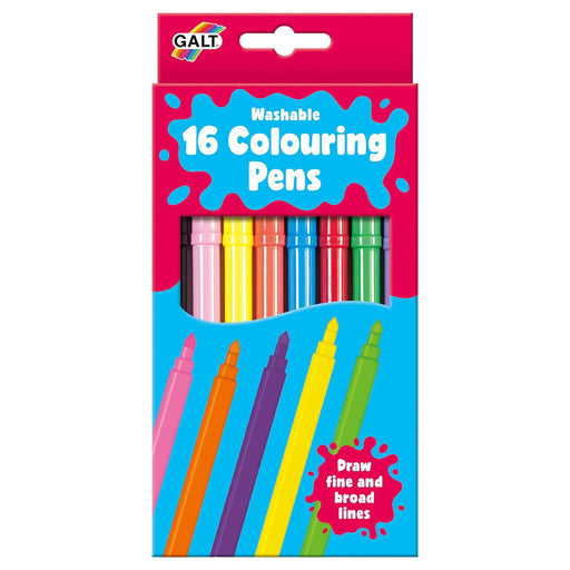 Galt Washable Colouring Pens (16 Pack)