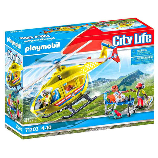 Playmobil City Life Medical Helicopter Playset