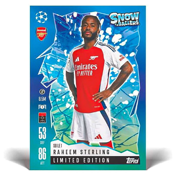 Topps Match Attax UEFA 2024/25 Trading Cards Update Mega Multipack #3 Snow Ballers