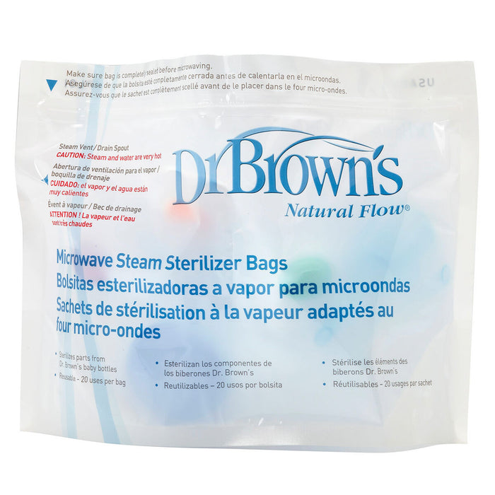 Dr Brown's Options Microwave Sterilise Bags (Pack of 5)