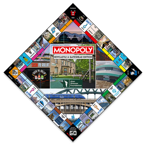 Monopoly Board Game Newcastle & Gateshead Edition