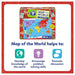 Orchard Toys Map of the World Jigsaw Puzzle & Giant Poster