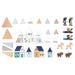 Janod Cross Roads: Mountain Valley Blocks Set