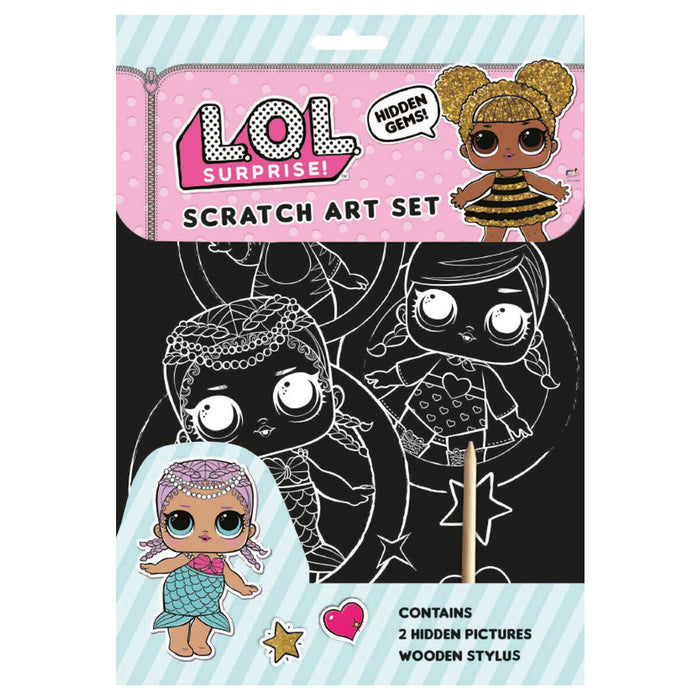 LOL Surprise! Scratch Art Set