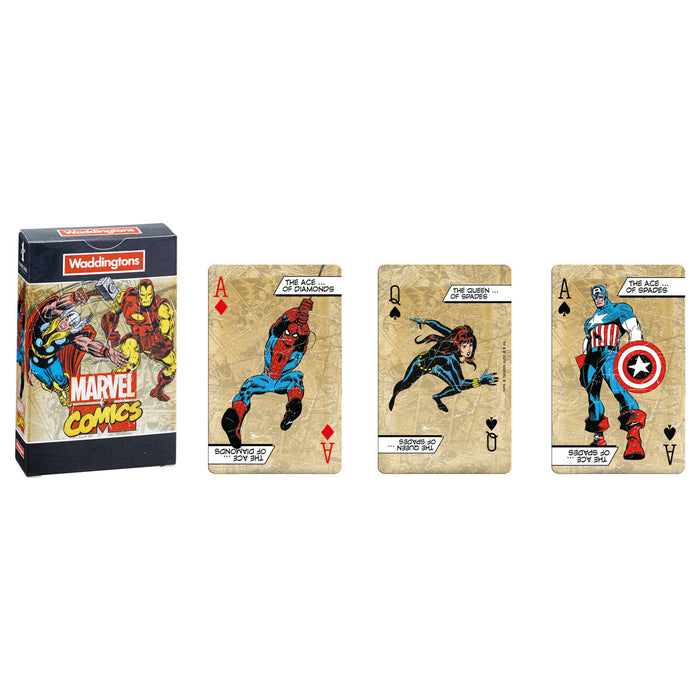 Waddingtons Marvel Comics Retro Playing Cards