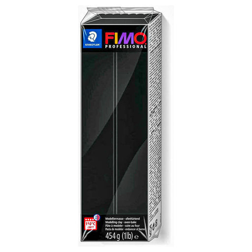 Staedtler FIMO Professional Black Oven-Bake Modelling Clay 454g