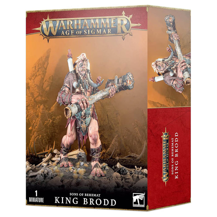 Warhammer Age of Sigmar: Sons of Behemat: King Brodd Miniatures Set