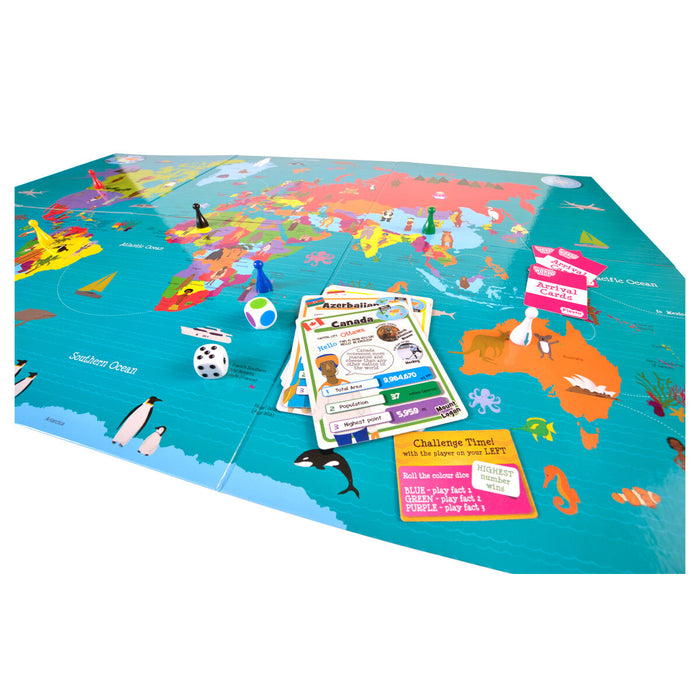 Discover the World Map Game