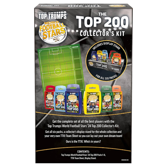 World Football Stars '24 Top 200 Top Trumps Collector's Kit