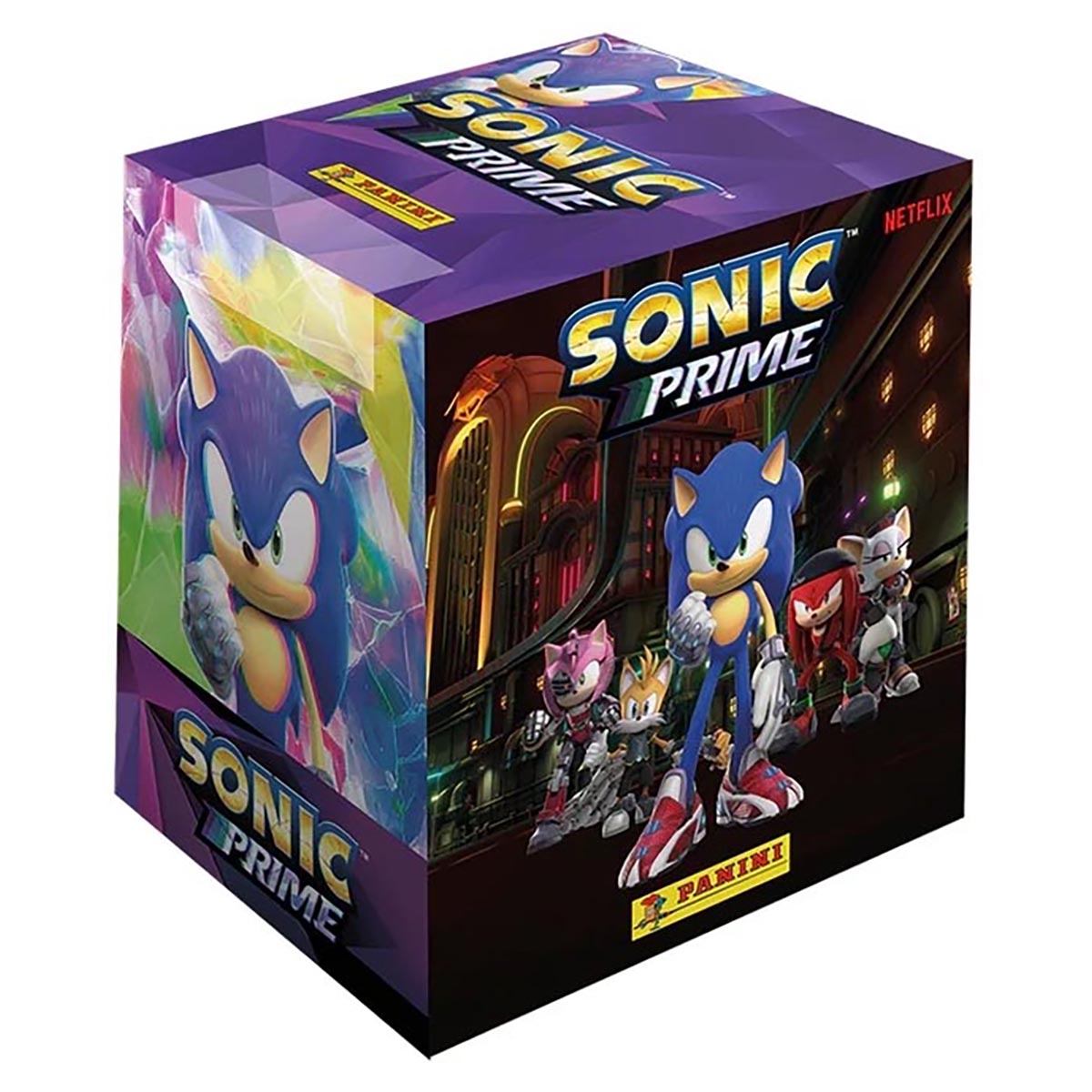 Sonic Prime Panini Sticker Collection - Box of 36 Packs (180 Stickers ...