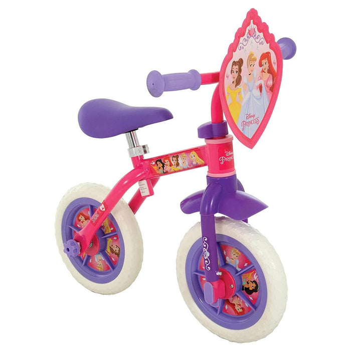 Disney Princess 2-in-1 10" Training Bike