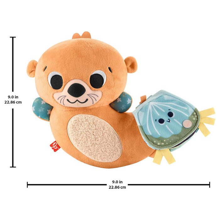 Fisher-Price 2-in-1 Rockin’ Tummy Time Otter Soft Toy