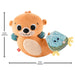 Fisher-Price 2-in-1 Rockin’ Tummy Time Otter Soft Toy