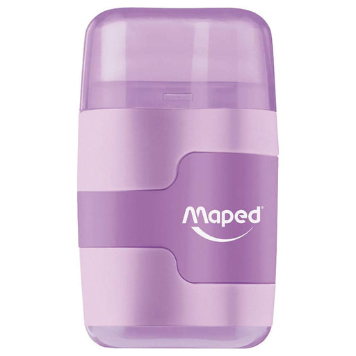 Maped Pastel Duo Connect Pencil Sharpener & Eraser (styles vary)