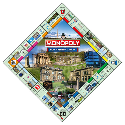 Monopoly Board Game Huddersfield Edition