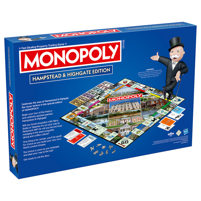 Monopoly Board Game Hampstead & Highgate Edition