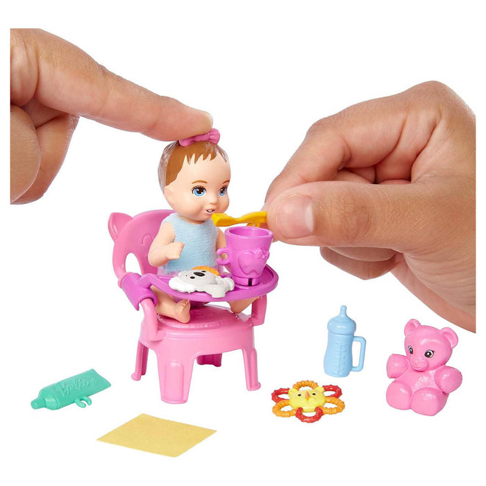 Barbie Skipper Babysitters Inc. High Chair Doll Playset