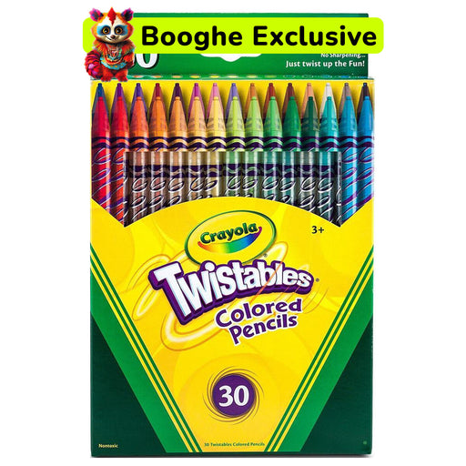 Crayola Twistables Coloured Pencils (30 Pack)