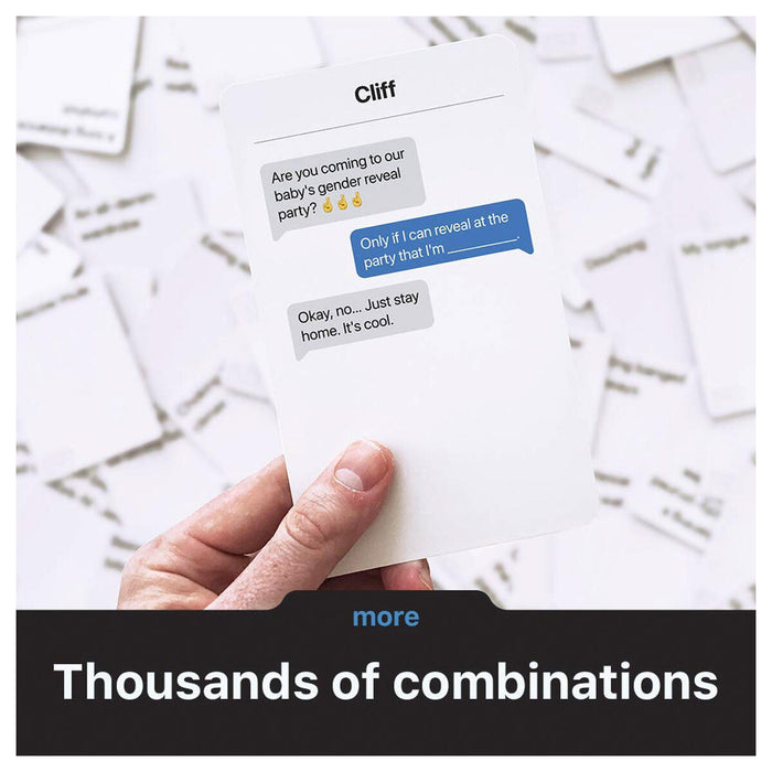 Dot Dot Dot Texting App Edition Card Game