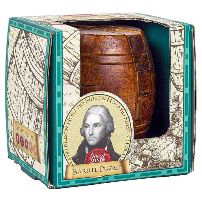 Professor Puzzle Great Minds: Horatio Nelson Barrel Puzzle