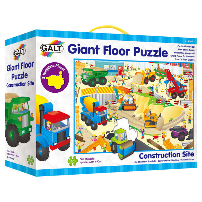 Galt Giant Floor Puzzles Construction Site