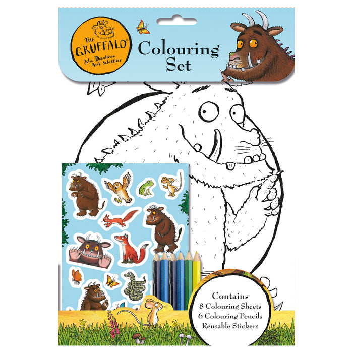 The Gruffalo Colouring Set