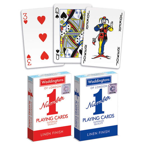 Waddington No.1 Playing Cards 12 packs / Display