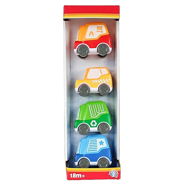 Motor Town Cars 4-Pack (styles vay)