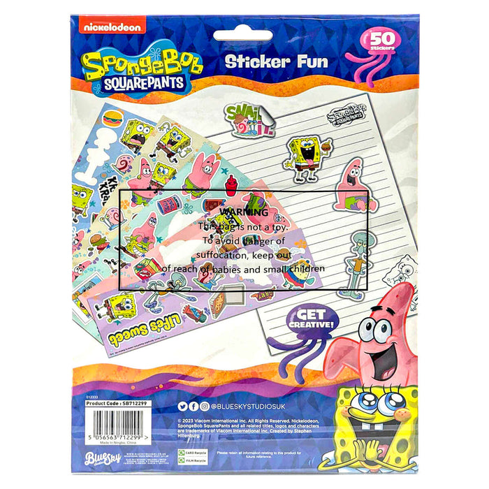 SpongeBob Squarepants Sticker Fun Set